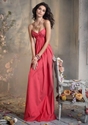 Extra 5% OFF on Floor-length Taffeta Flower Bridesmaid Dress.