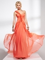 Extra 10% OFF For Sweep Train Chiffon Prom Dress.