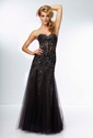 50% OFF Sheath Tulle Lining Elastic Satin Beaded Gorgeous Prom Dress.