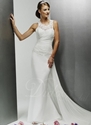 Save 40% Off Elegant Sheath Chiffon Beach Wedding Dress.