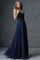 51% OFF on A-line Chiffon Ruched Floor-length Bridesmaid Dress.