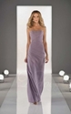 47% OFF For Elegant Column Strapless Lace-up Chiffon Bridesmaid Dress!!