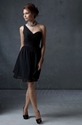 50% OFF For One-shoulder Chiffon Pleated Knee-length Bridesmaid Dress.