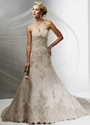51% OFF For Tulle Lace Chapel Train Sweetheart Fit-and-flared Wedding Dress!