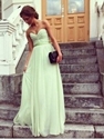 Extra 8% OFF on A-line Sweetheart Floor-length Chiffon Bridesmaid Dress