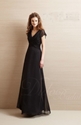 51% OFF on V-neck Pleated Chiffon Bridesmaid Dress.