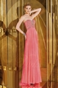 Extra 15% OFF on Charming Sweetheart Chiffon Beaded A-line Long Prom Dress.