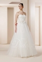 45% OFF For Elegant A-line Sweetheart Court Train Tulle Wedding Dress.