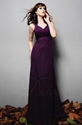 51% OFF on Empire Halter Floor-length Chiffon Bridesmaid / Wedding Party Dress.
