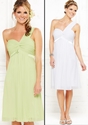 53% OFF on Nice One-shoulder Knee-length Chiffon Bridesmaid Dress.
