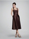 45% Off For Straps Knee-length Satin Cheap Bridesmaid Dresses.