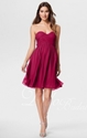 50% OFF For Charming A-line Sweetheart Chiffon Pletead Bridesmaid Dress.
