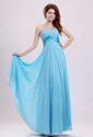 65% OFF on Stunning A-line Sweetheart Floor-length Chiffon Prom Dress.