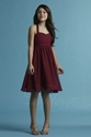 New Arrival! 51% OFF on Halter Chiffon Pleated Knee-length Junior Bridesmaid Dress