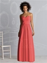 50% OFF Pleated A-line Chiffon Sweetheart Floor-length Bridesmaid Dress