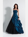66% OFF on Elegant Ball Gown Strapless Taffeta Prom Dress