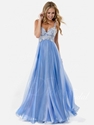 Extra 10% OFF A-line Starps Sweetheart Beaded Chiffon Long Prom Dress