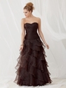 50% OFF For Organza Sweetheart Bridesmaid Dress