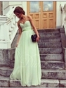 Extra 6% OFF on A-line Sweetheart Floor-length Chiffon Bridesmaid Dress