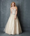 60% OFF Ball Gown Sweetheart Tulle Beaded Floor-length Prom Dress