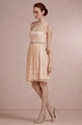 50% OFF on Bateau Neckline A-line Lace Knee-length Bridesmaid Dress