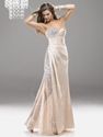 55% OFF For A-line Floor-length Sweetheart Silk Like Satin Tulle Prom Dress
